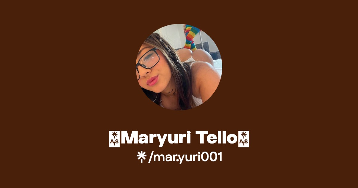 💋Maryuri Tello💋 - Find 💋Maryuri Tello💋 Onlyfans - Linktree