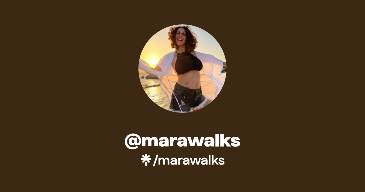 marawalks - Find @marawalks Onlyfans - Linktree