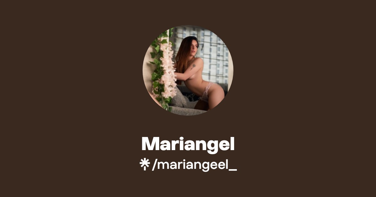 Mariangel - Find Mariangel Onlyfans - Linktree