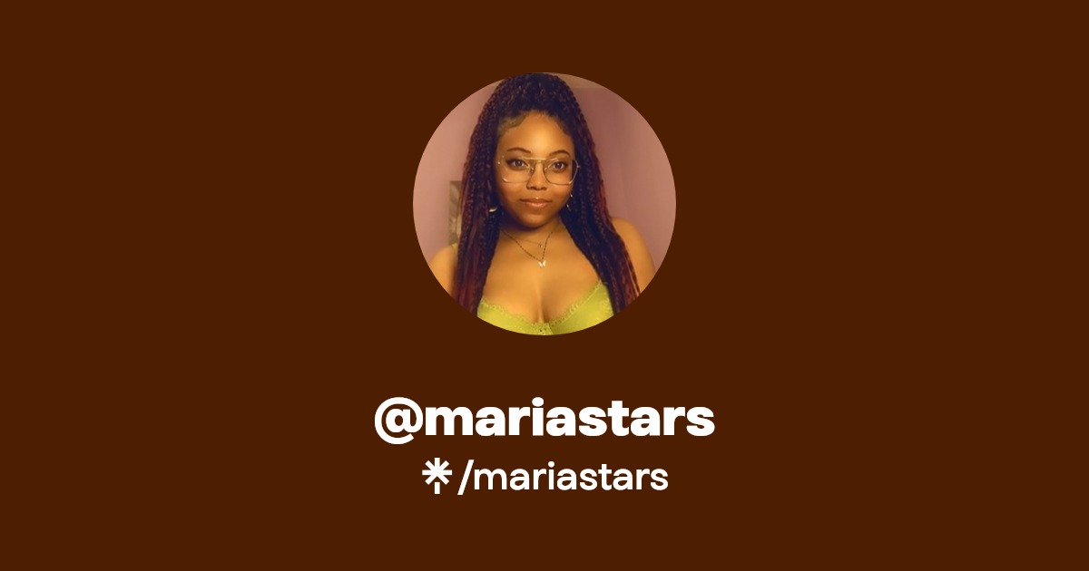 mariastars - Find @mariastars Onlyfans - Linktree