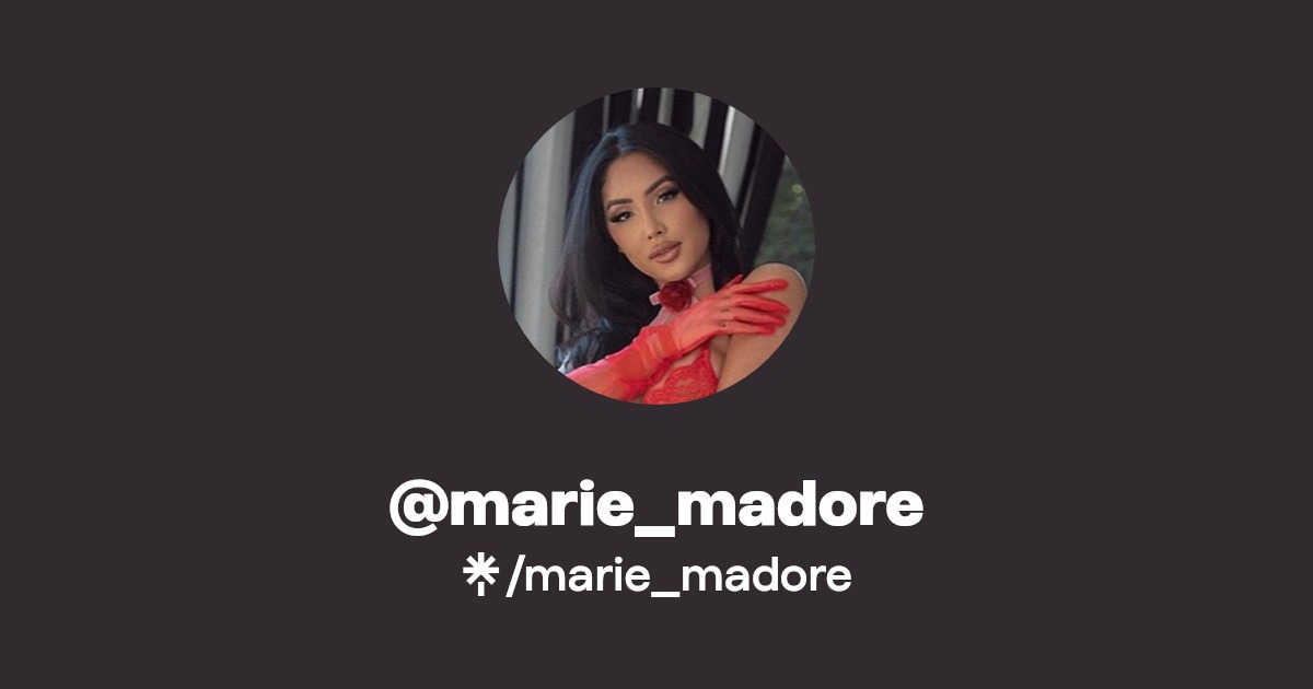 marie_madore - Find @marie_madore Onlyfans - Linktree