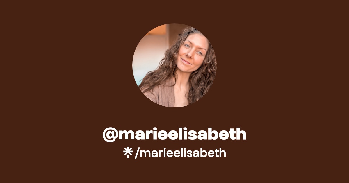 marieelisabeth - Find @marieelisabeth Onlyfans - Linktree