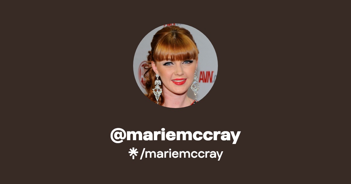 mariemccray - Find @mariemccray Onlyfans - Linktree