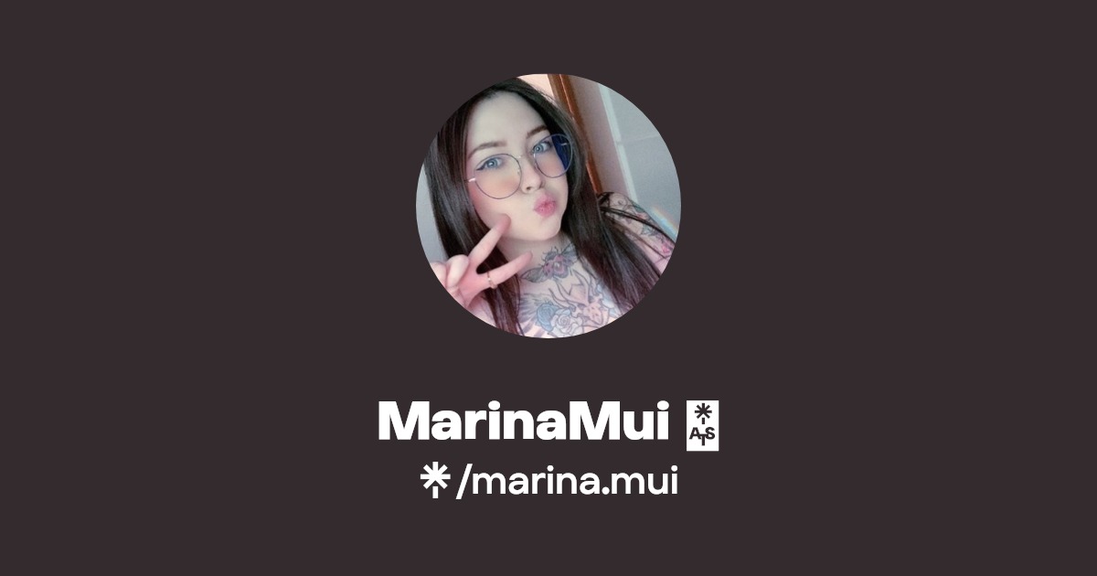 MarinaMui - Find MarinaMui Onlyfans - Linktree