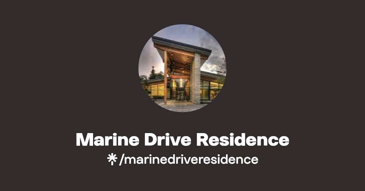 Marine Drive Residence Instagram Linktree