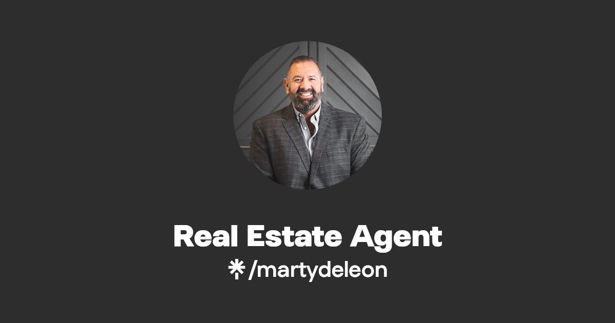 Real Estate Agent Instagram, Facebook Linktree