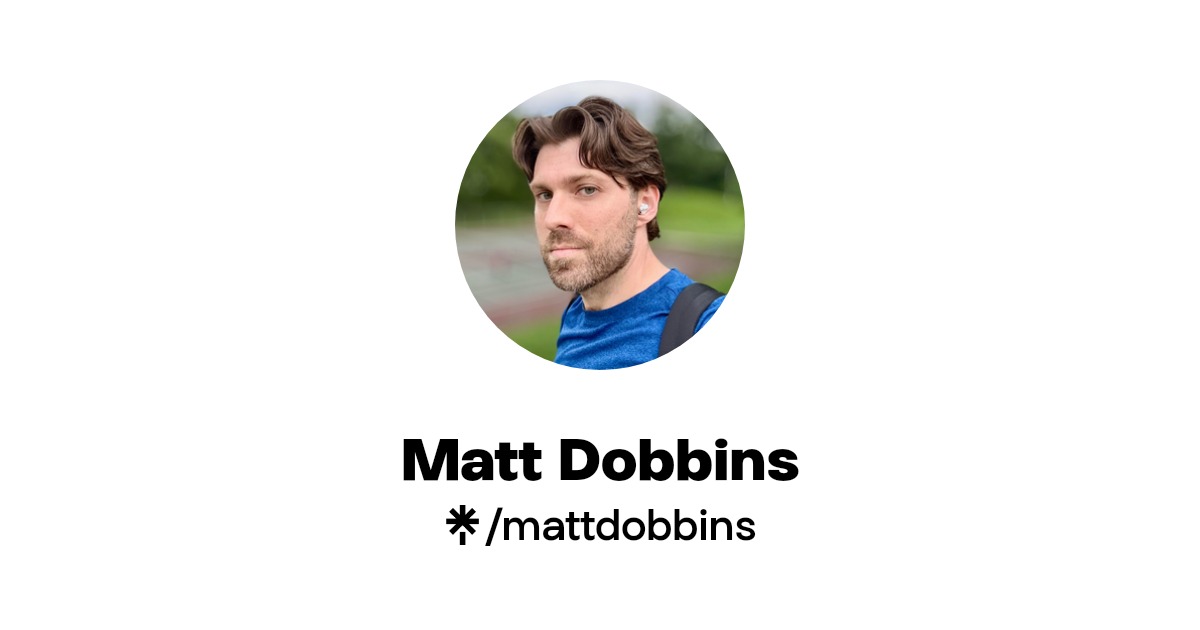 Matt Dobbins Instagram, Facebook, TikTok, Twitch Linktree