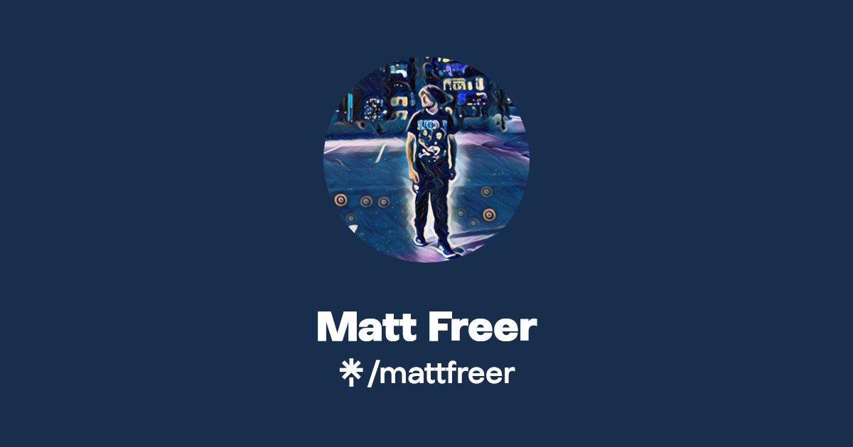 Matt Freer Instagram Linktree