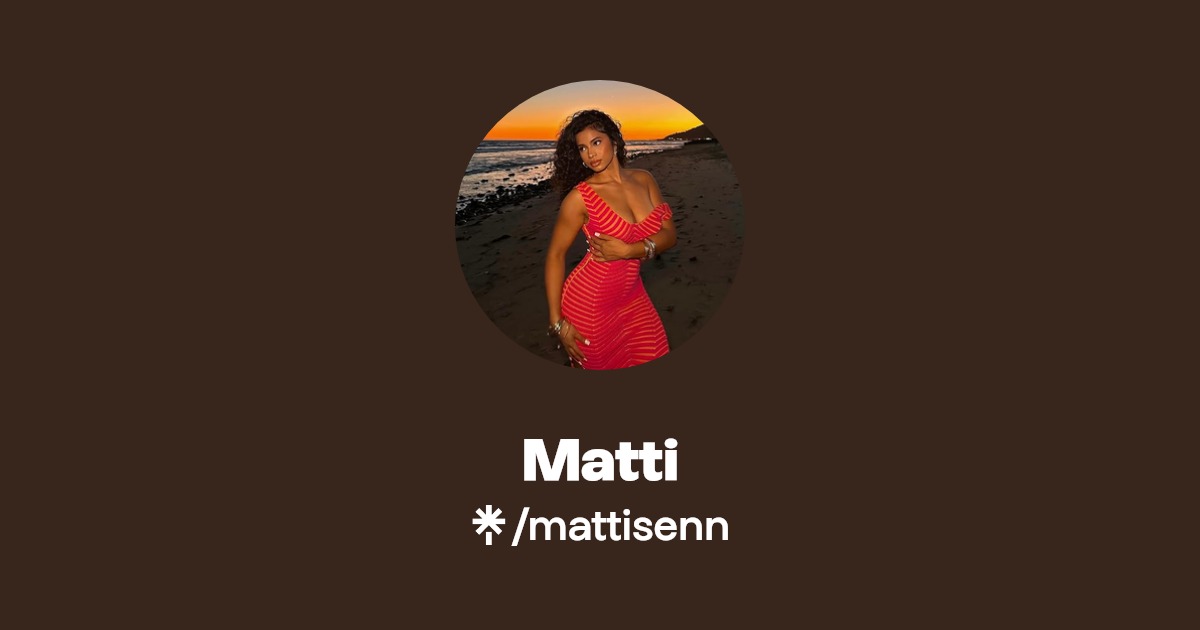 Matti | Instagram, Twitch | Linktree