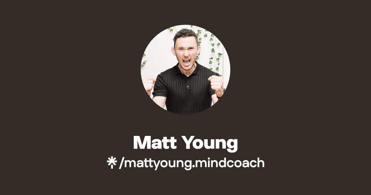 Matt Young Listen on Spotify Linktree