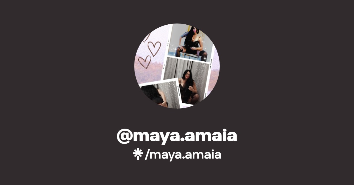 maya.amaia - Find @maya.amaia Onlyfans - Linktree