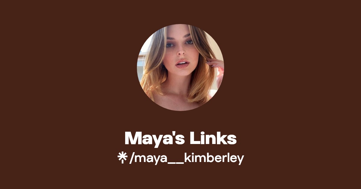 Maya's Links - Find Maya's Links Onlyfans - Linktree