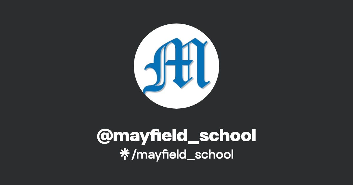mayfield_school Instagram, Facebook Linktree