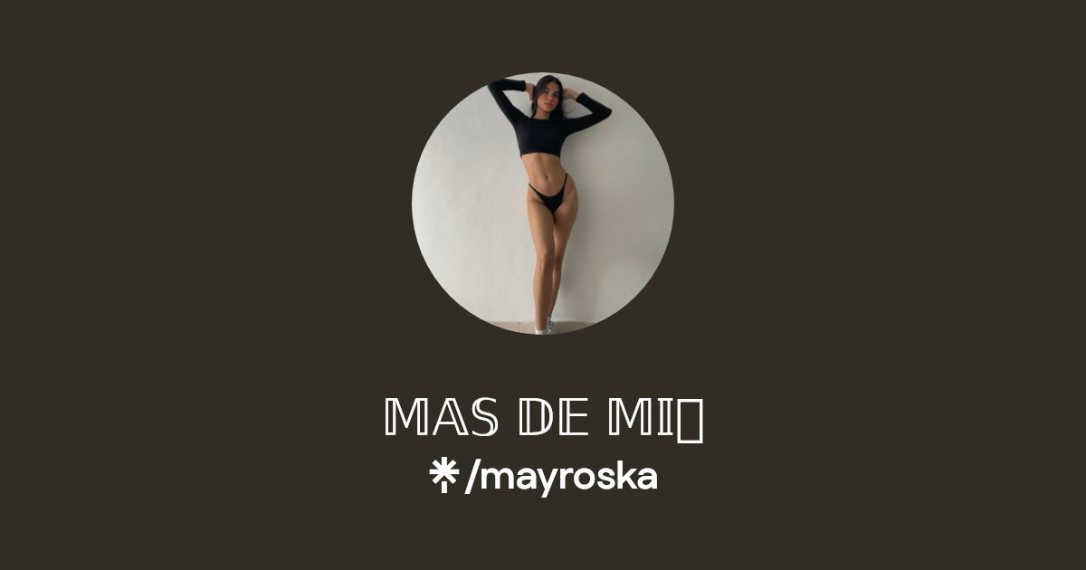 𝕄𝔸𝕊 𝔻𝔼 𝕄𝕀 ⬇️💙 - Find 𝕄𝔸𝕊 𝔻𝔼 𝕄𝕀 ⬇️💙 Onlyfans - Linktree