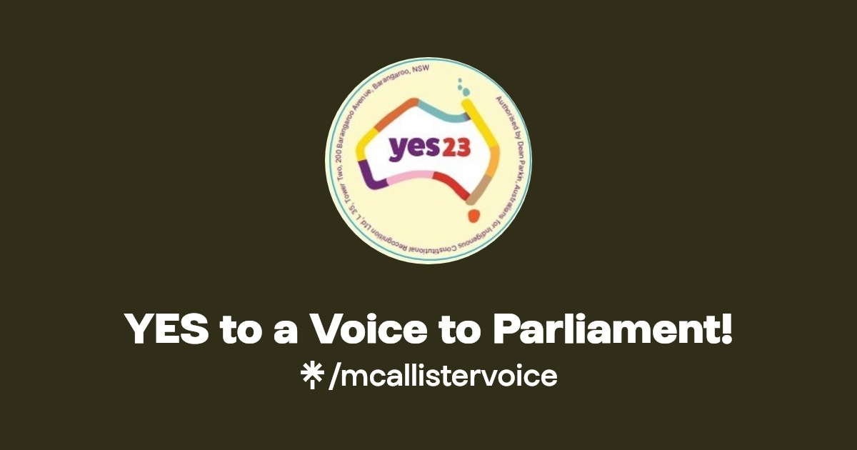 YES to a Voice to Parliament! Linktree