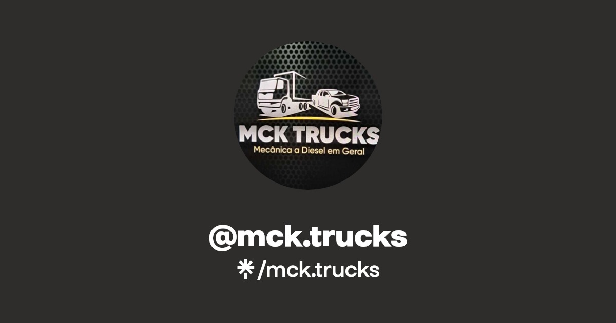 mck.trucks Instagram, Facebook Linktree