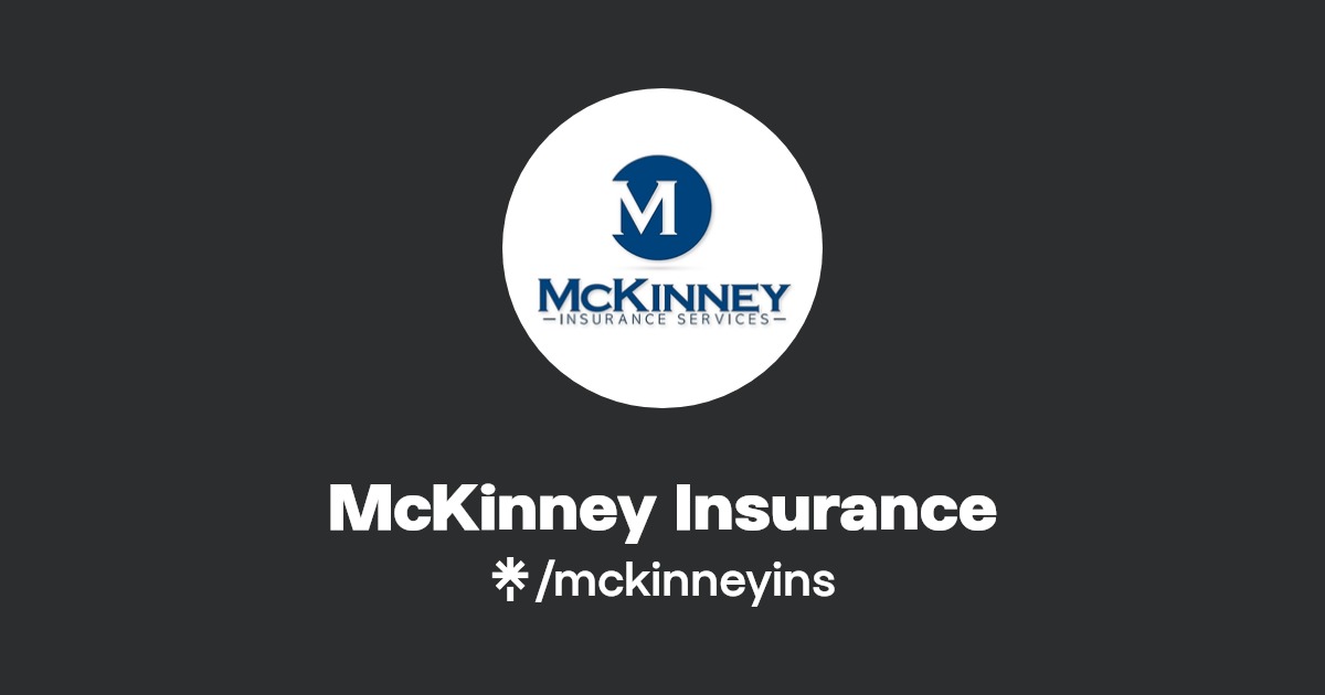 McKinney Insurance Instagram, Facebook Linktree