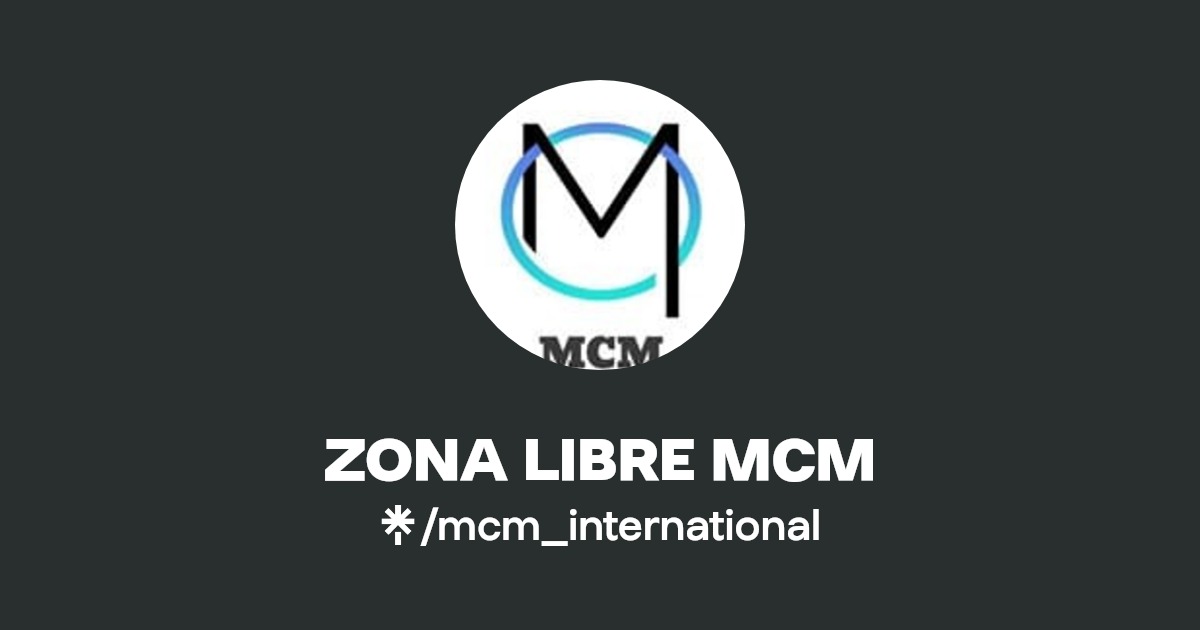 ZONA LIBRE MCM Instagram Linktree