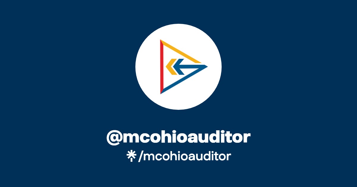 mcohioauditor Twitter, Instagram, Facebook Linktree