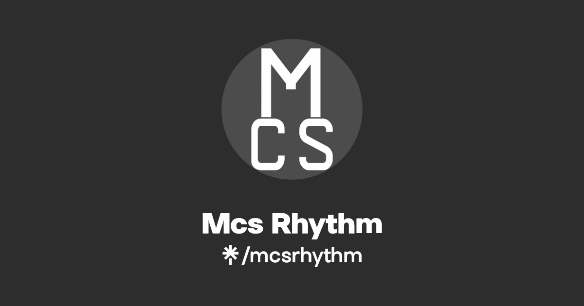 Mcs Rhythm Instagram Linktree