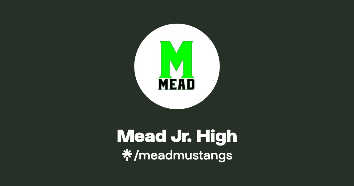 Mead Jr. High Instagram, Facebook Linktree