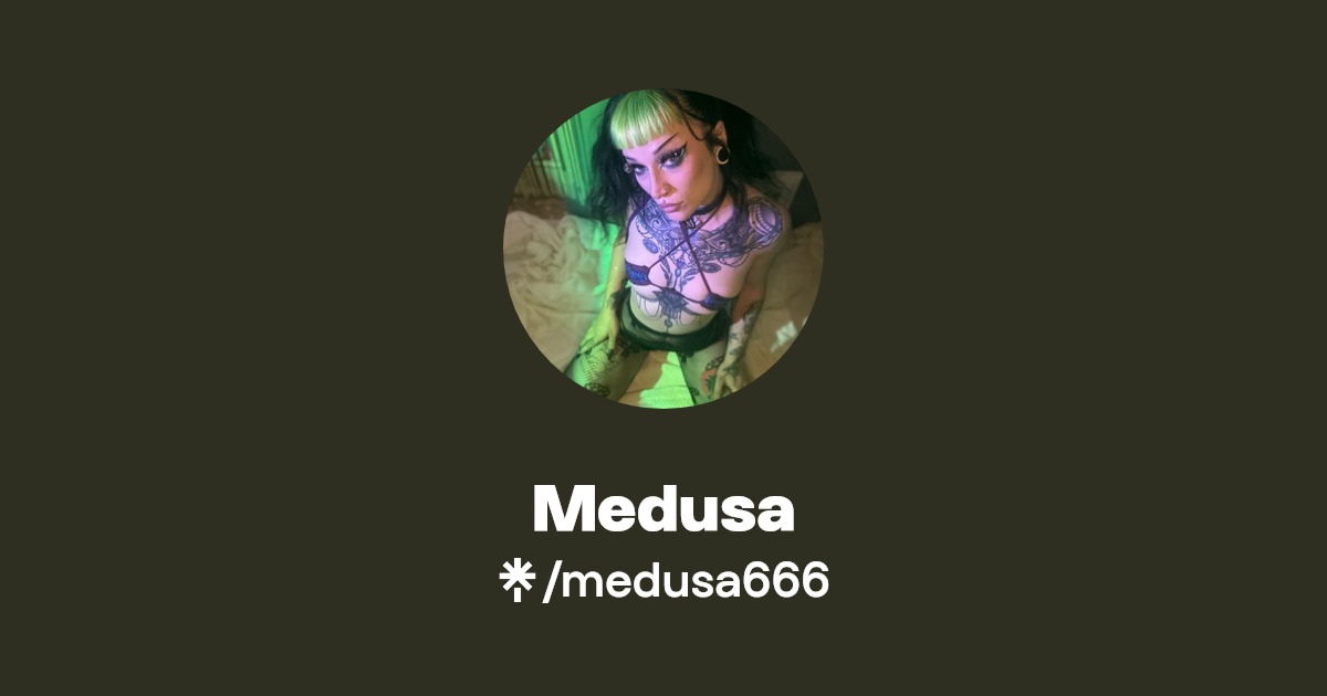 Medusa - Find Medusa Onlyfans - Linktree