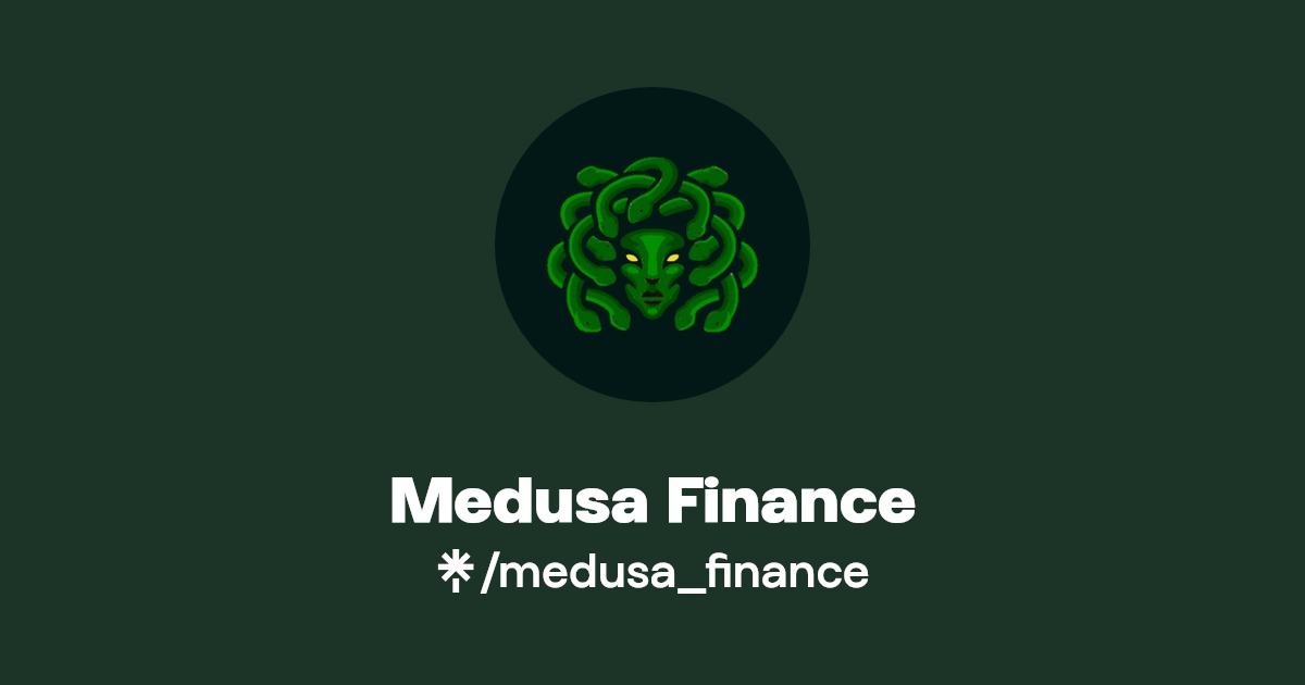 Medusa Finance Twitter Linktree