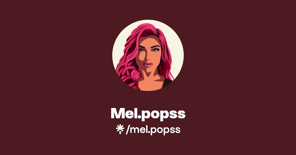 Mel.popss | Linktree
