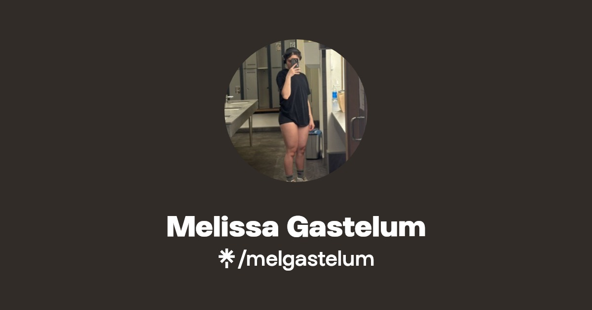 Melissa Gastelum Official TikTok, Instagram Linktree