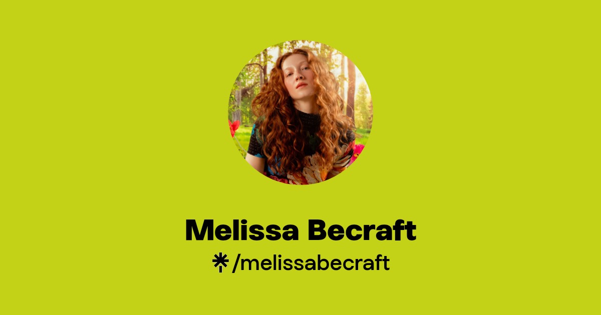 Melissa Becraft | Instagram, TikTok | Linktree