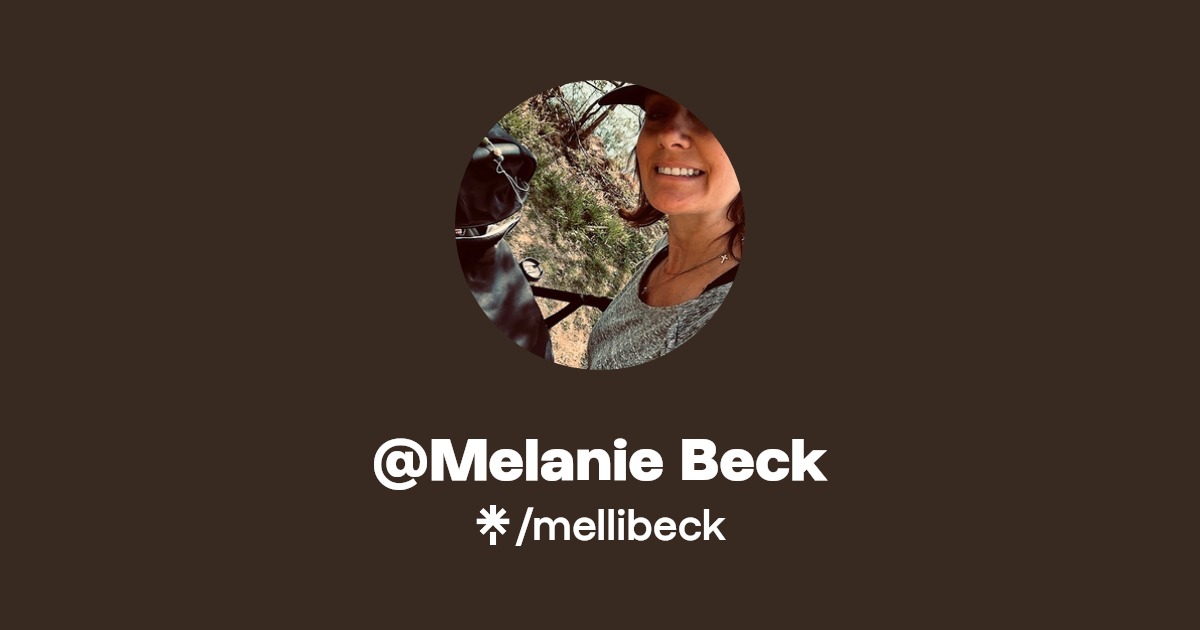 Melanie Beck Instagram Linktree