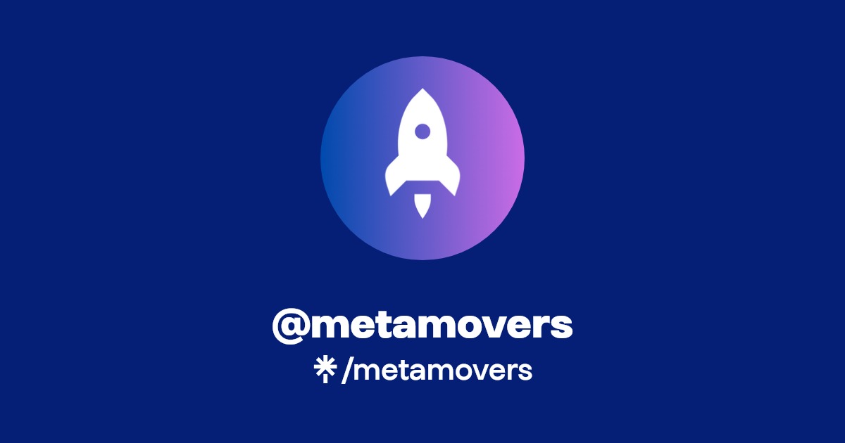 metamovers Twitter, Instagram Linktree