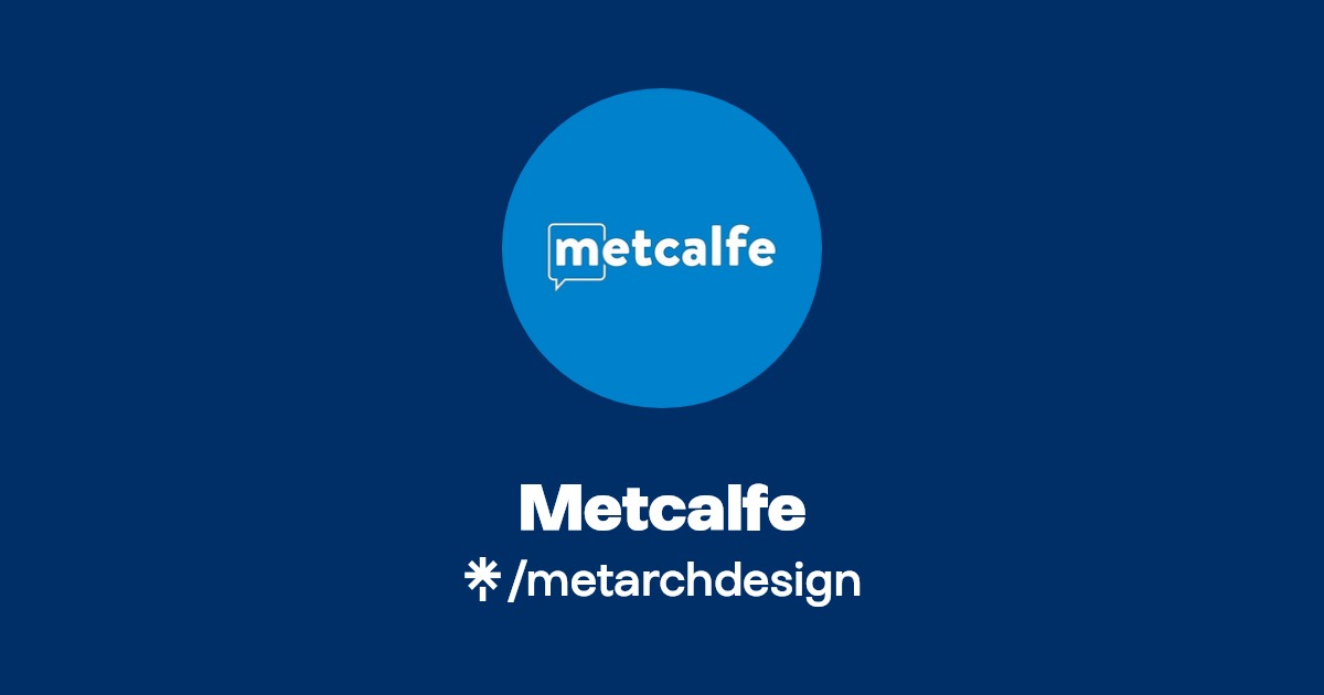 Metcalfe Instagram, Facebook Linktree