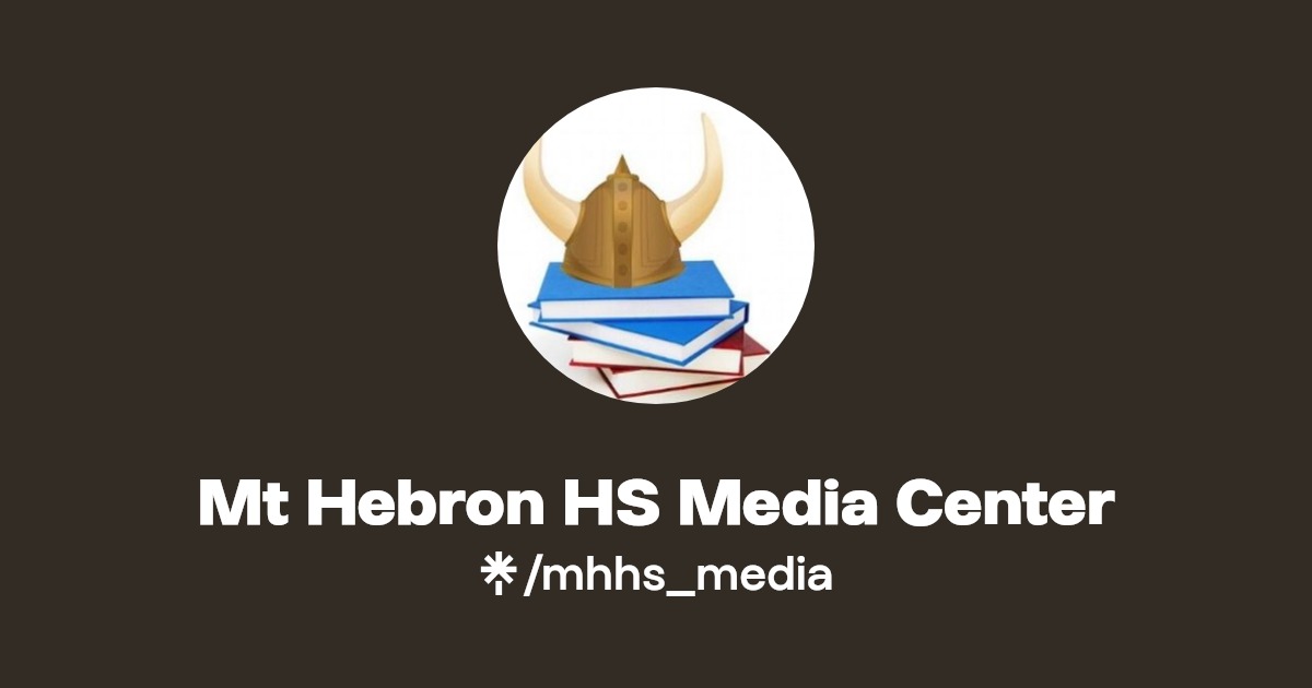 Mt Hebron HS Media Center Instagram Linktree