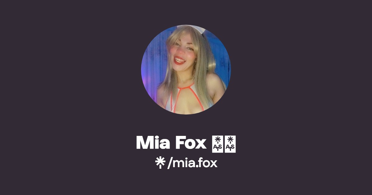 Mia Fox 🦊🖤 - Find Mia Fox 🦊🖤 Onlyfans - Linktree
