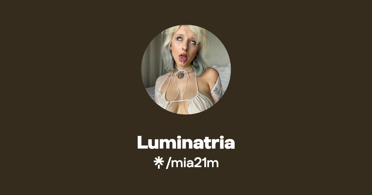 Luminatria - Find Luminatria Onlyfans - Linktree