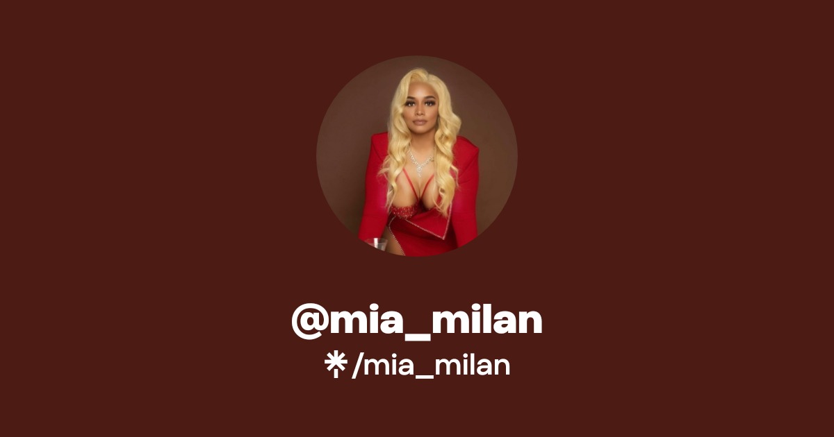 mia_milan | TikTok | Linktree