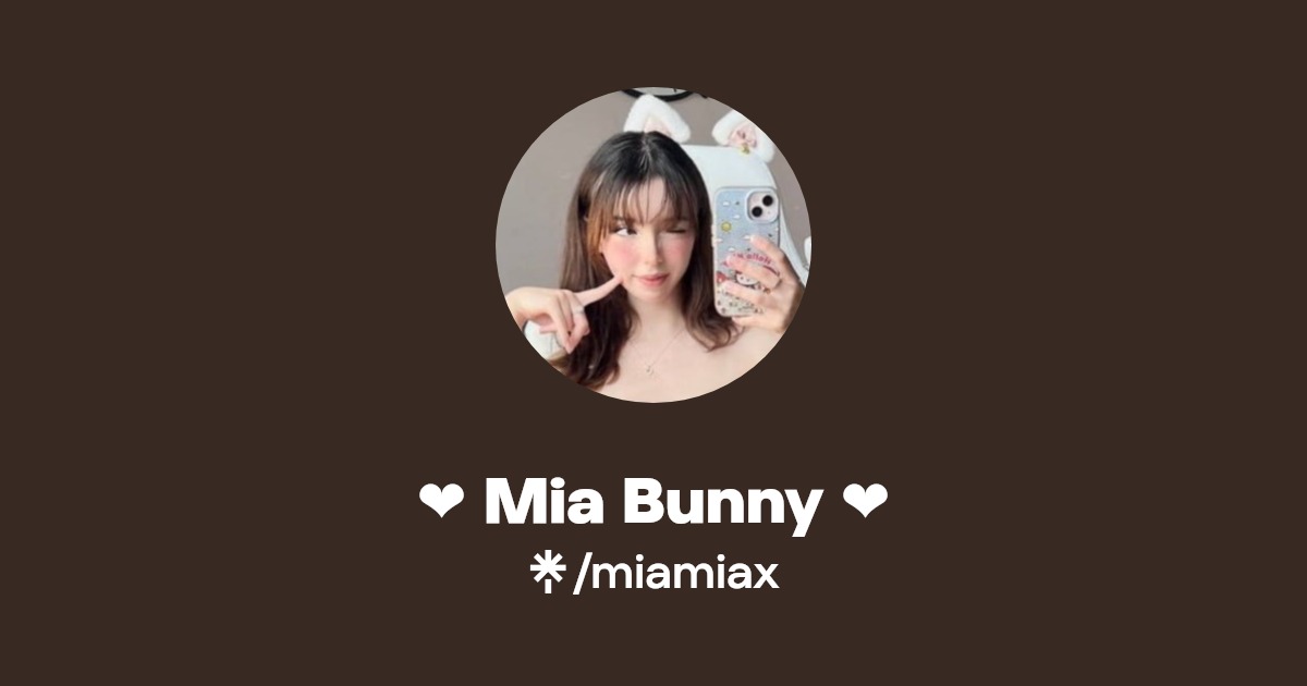 ️ Mia Bunny ️ - Find ️ Mia Bunny ️ Onlyfans - Linktree