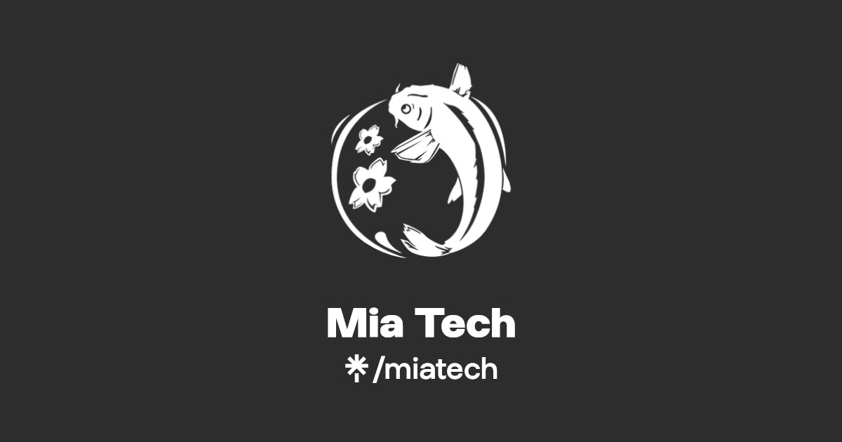 Mia Tech Instagram, TikTok Linktree