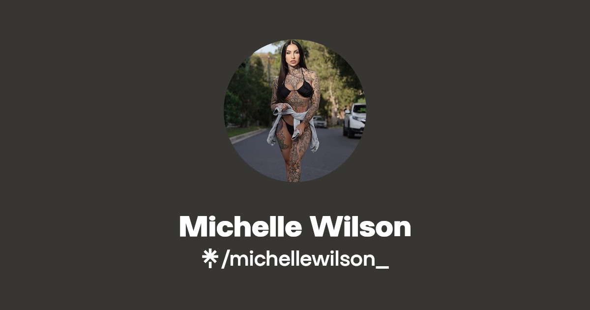 Michelle Wilson - Find Michelle Wilson Onlyfans - Linktree