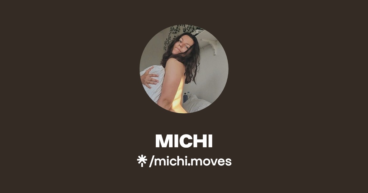 MICHI - Find MICHI Onlyfans - Linktree