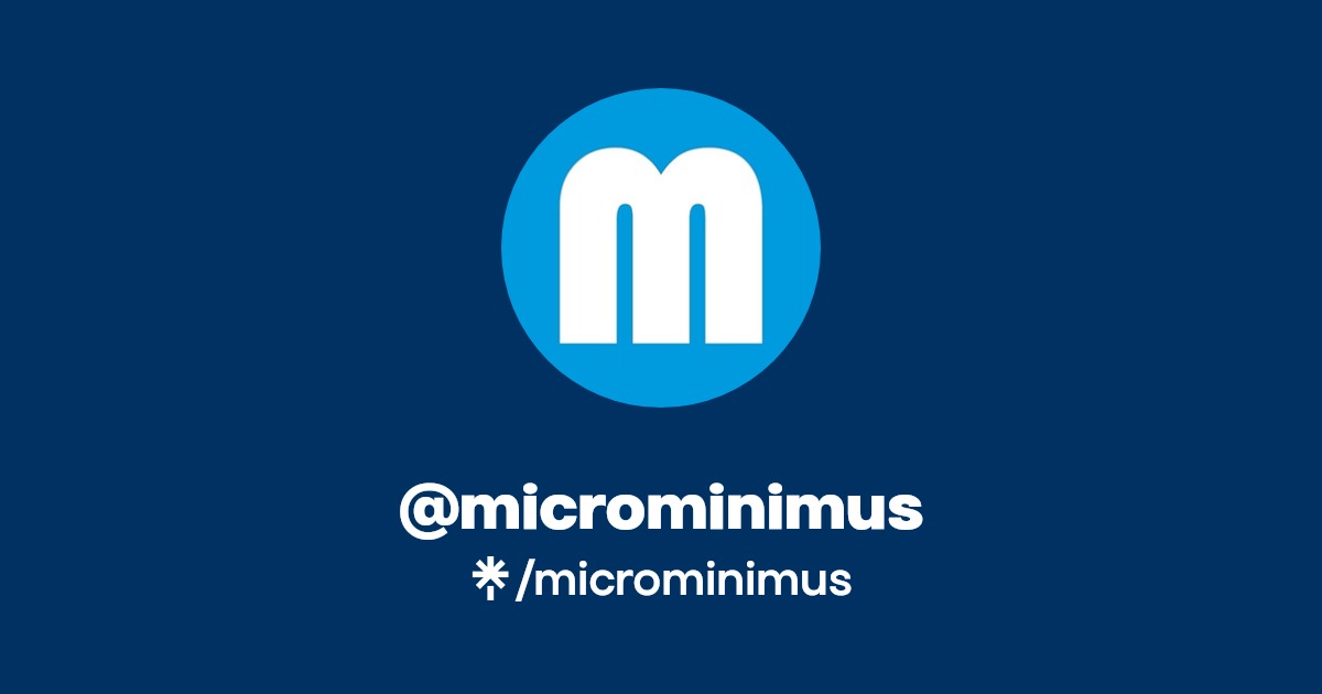 @microminimus | Linktree