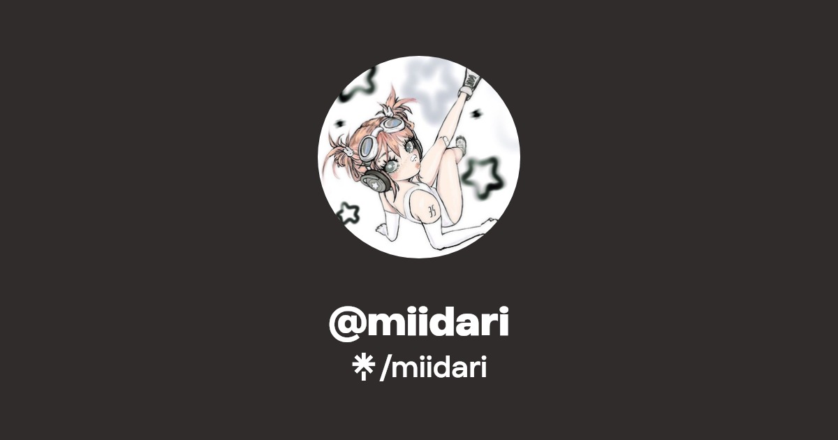 miidari | Twitter, Instagram | Linktree