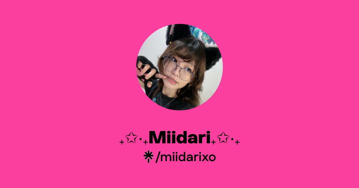 Miidari₊ ‧₊ - Find ₊ ‧₊Miidari₊ ‧₊ Onlyfans - Linktree