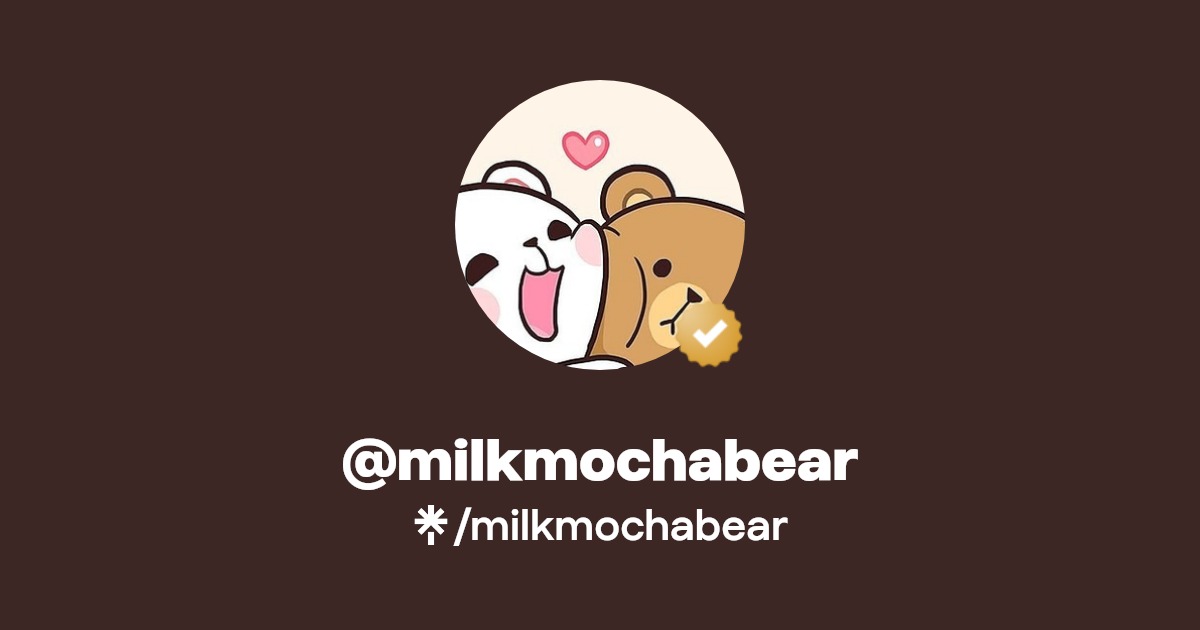 milkmochabear Instagram, Facebook, TikTok Linktree