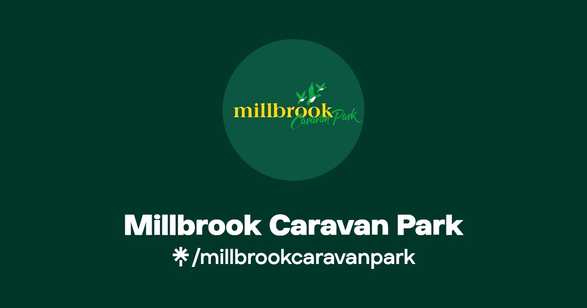 Millbrook Caravan Park Instagram, Facebook Linktree