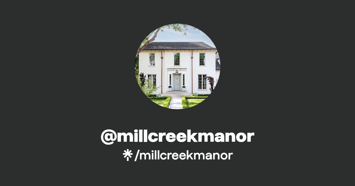 millcreekmanor Linktree