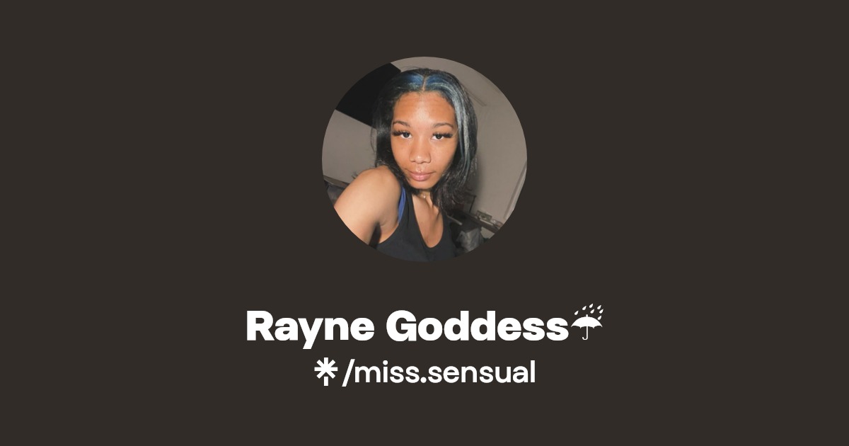 Rayne Goddess☔️ | Linktree