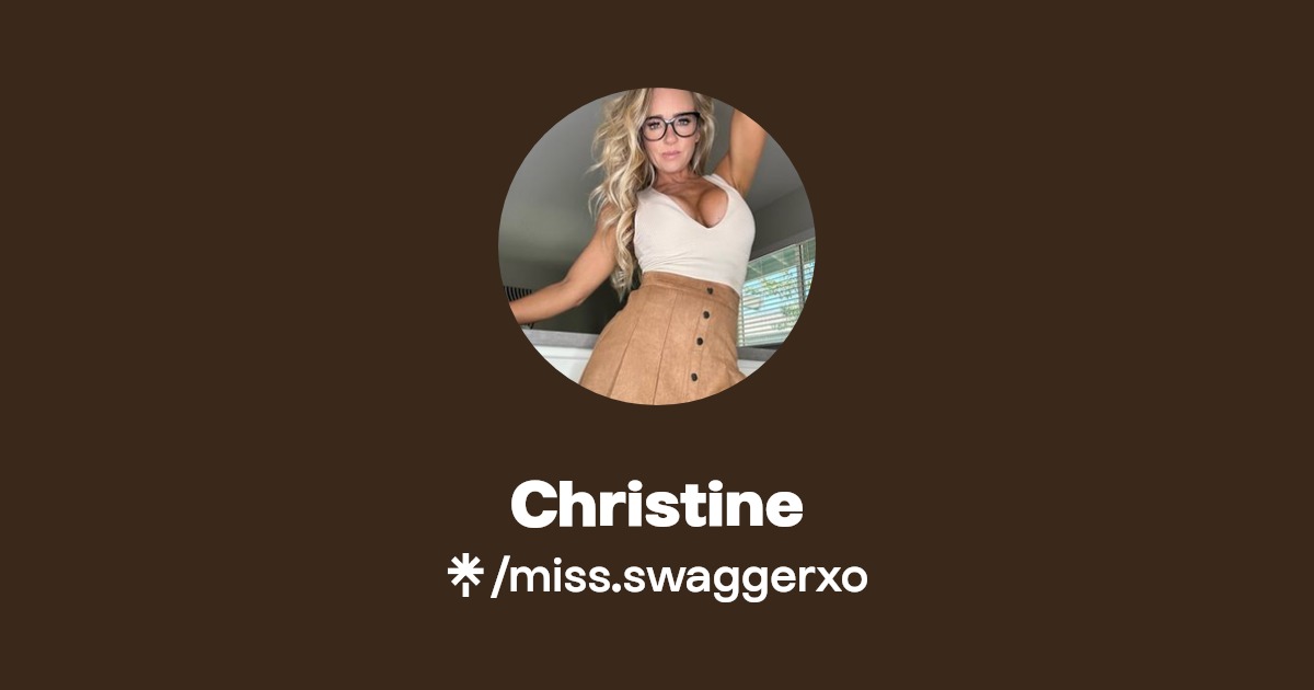 Christine - Find Christine Onlyfans - Linktree