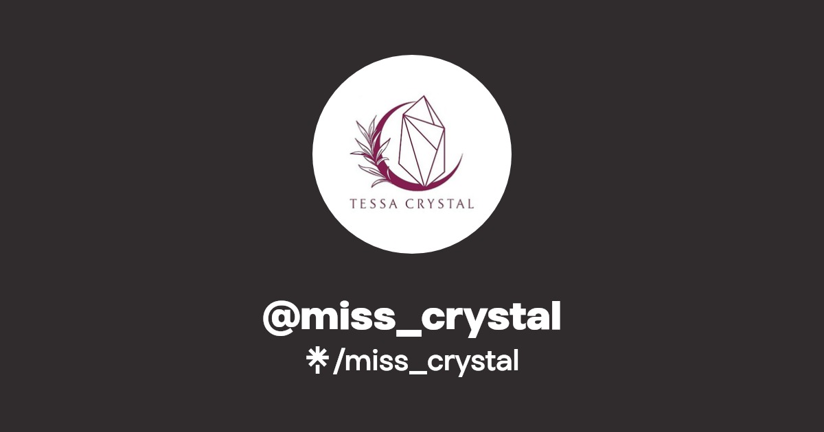 miss_crystal | Facebook | Linktree